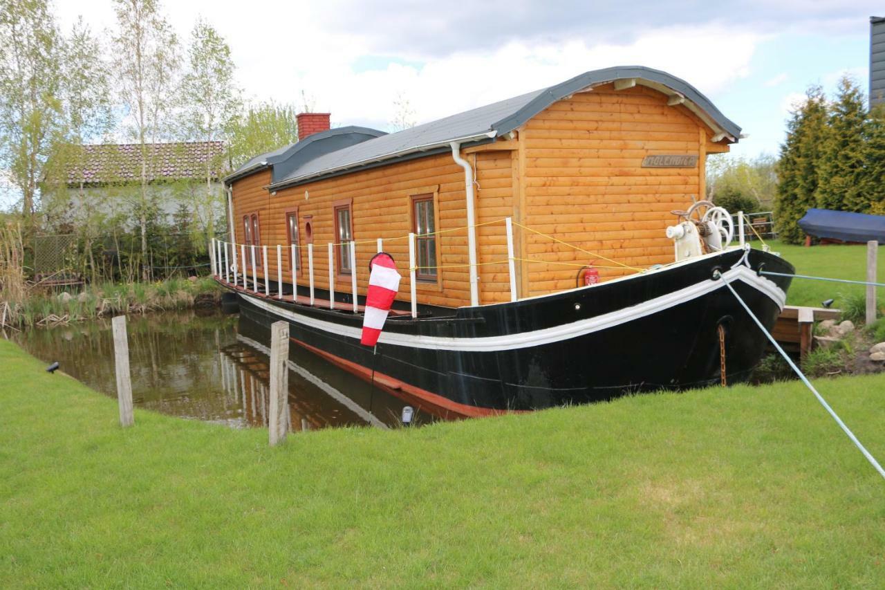 Dutch Hausboat "Molendiep" Built 1909 Mosty Exterior foto